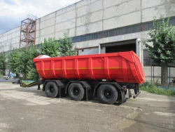 Dump Trailer 85663D with Leaf Suspension