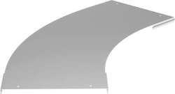 Protective Cable Cover LESTA 45 Degrees Base 600mm R600 CPG05D-4-45-600-10