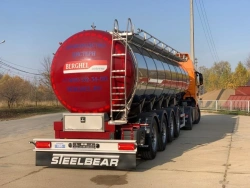 Food-Grade Tank Semi-Trailer with 30,000L Capacity BERGHEL 9116P4