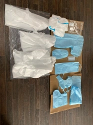 Disposable Medical Isolation Gown Set for Healthcare Professionals