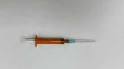 Sterile Single-Use 2ml Luer Lock Injection Syringe with Needle