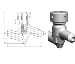 Reverse Valve for Thermal Power Plants 843-40-0A-04