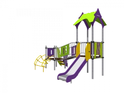 Children's Play Complex for Thematic Games and Physical Development - Romana 101.54.00