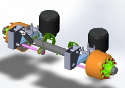 Axle Assembly AXL-11-AFDGPK-00 with Pneumatic Suspension