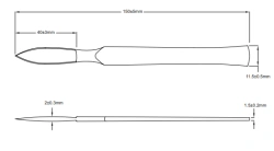 Surgical Scalpel 08.0011.07 - Precision Cutting Tool