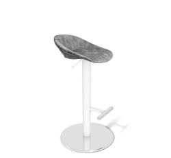 360-Degree Rotating Bar Stool with Height Adjustment SHT-ST19-SF1/S128