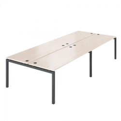 Double Bench for 4 Workstations AMB-005-4