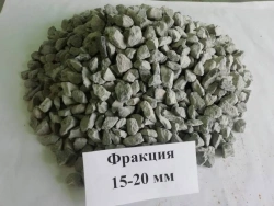 Dense Rock Gravel for Construction Works, 15-20 mm Fraction