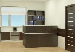 Wooden Reception Desks - Customizable Designs
