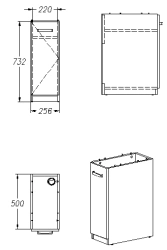 Processor Stand for Office Equipment Storage (Series 375)