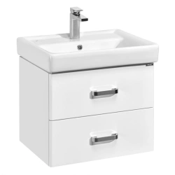 Aquaton Amerina 60 Sink Cabinet - White, Model 1A135401AM0101