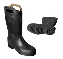 Protective Rubber Boots for Firefighters - Ideal for Hazardous Conditions