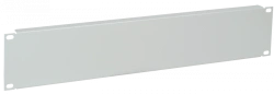 Grey 2U Blank Panel FP35-02UM for 19" Racks