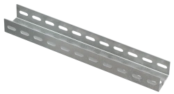 Perforated U-Profile 2400mm 2.0mm HDZ CLM50D-PPP-240-20-HDZ