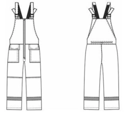 Men's Insulated Overalls for Cold Weather Protection