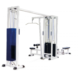 Cross Pull 3-Position Station with Counterweight Block