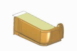 Front Right Wheel Arch Trim for LiAZ 529220 - Part No. 529222-5107092