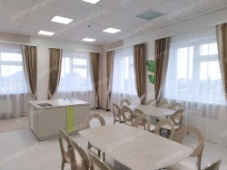 Heavy Fabric Curtain with Loops for Doors and Windows