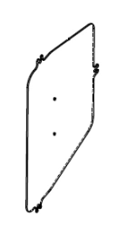 Generator Inspection Hatch Cover for Wind Turbine 20-030197