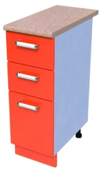 Kitchen Table with Storage KС-05, 3 Drawers
