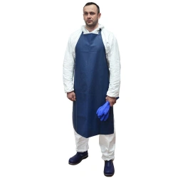 Waterproof Protective Apron for Acid and Alkali Solutions (K80 Sh50) PVC, 120x80 cm, Type B