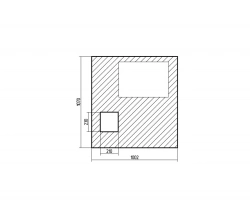 Right Side Window Insulated Glass Package for LiAZ Bus 429260-5403308-77СБ