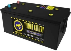 Lead Acid Starter Battery TYUMEN BATTERY 6СТ-225L STANDARD