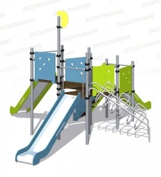 Children's Play Complex for Thematic Games and Physical Development - Romana 101-01.110.00