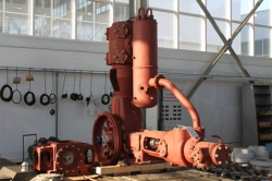 Piston Air and Gas Compressor Units on Angular Bases