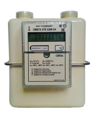 Domestic Gas Volume Meters with Automatic Electronic Temperature Correction OMEGA ETK GSM