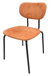 Metal Frame Chair with Soft Back and Seat - SM31
