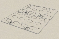 LED Lens for Road and Street Lighting 150mm x 115mm