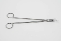Curved Tip Surgical Scissors, Vertical, 250 mm