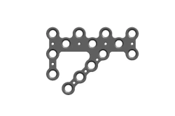 Non-Sterile Titanium Alloy Heel Plate for Osteosynthesis, Art. 93.14.XXX