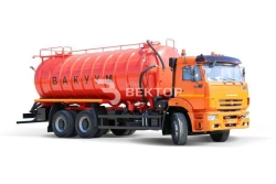 Oil and Gas Condensate Collection Tank AKN/AKNS 4680A5-30 on KAMAZ 6520 Chassis