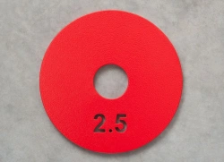 Steel Training Weight Plate 2.5 kg