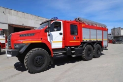 Fire Tanker Vehicle AC 6.0-60 (5557) on Ural Chassis 5557-6151-70, 6151-72, 6151-74, 6151-76