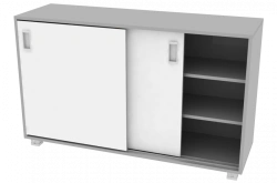 Sliding Door Cabinet 1200x380x734mm