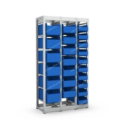 Sectional Container Rack Series 1607