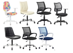 Comfortable MG Series Armchair with Metal Base
