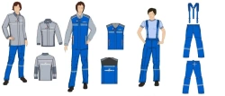 Women's Workwear Sets for Transneft Employees (Jacket-Shirt, Vest, Pants)