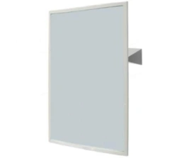 Anti-Vandal Adjustable Angle Mirror with Frame 08024.RUS