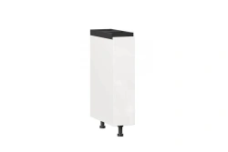 Kitchen Cabinet with Bottle Holder, Model LD.270100.000, White