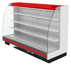 Universal Wall-mounted Refrigerated Display Case Warsaw 160/92 VHXSn-2.5