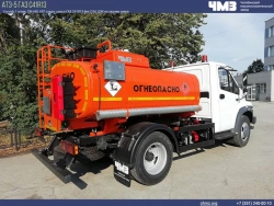 Light Oil Fuel Dispenser (ATZ) 7074U3 on GAZ C4 Chassis