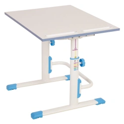 Polini Kids Simple M1 Transforming Desk 75x55 cm, White-Blue, Art. 0001555.17