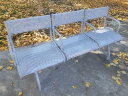 Sectional Metal Frame Chairs: Triple Section and Double Section, Art. No. 069/2023 & 070/2023