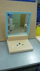 Speech Recording Device with Mirror for Articulation Training