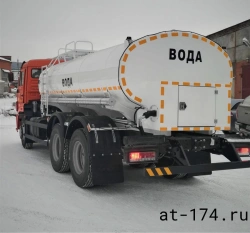 Food Liquid Transportation Tank (AЦПТ) on Kamaz 65115 Chassis
