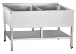 Two-Section Disassemblable Wash Basin VMP-6-2-5 RC with Shelf
